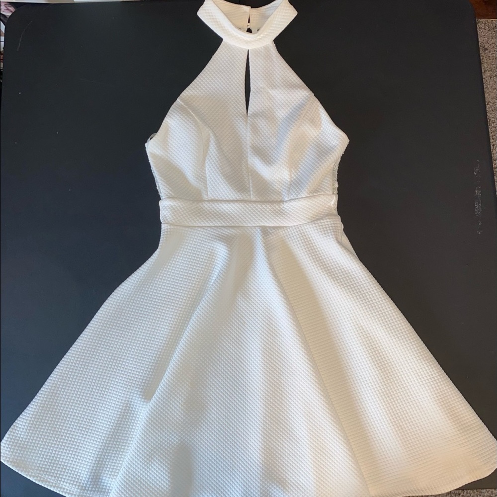 Altar’d State White halter dress